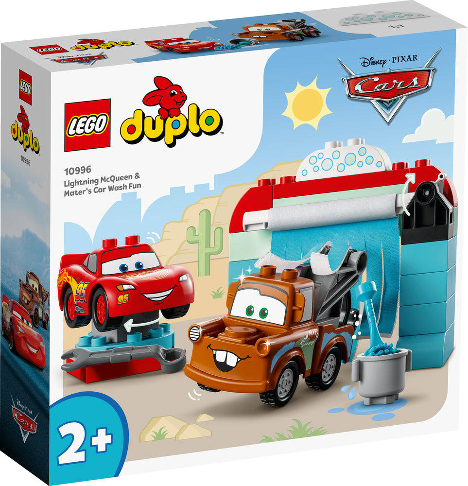 10996 LEGO DUPLO Disney Lynet McQueen og Bumles sjove bilvask
