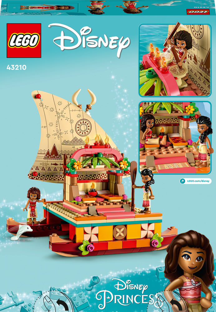 43210 LEGO Disney Princess Vaianas vejfinderbåd