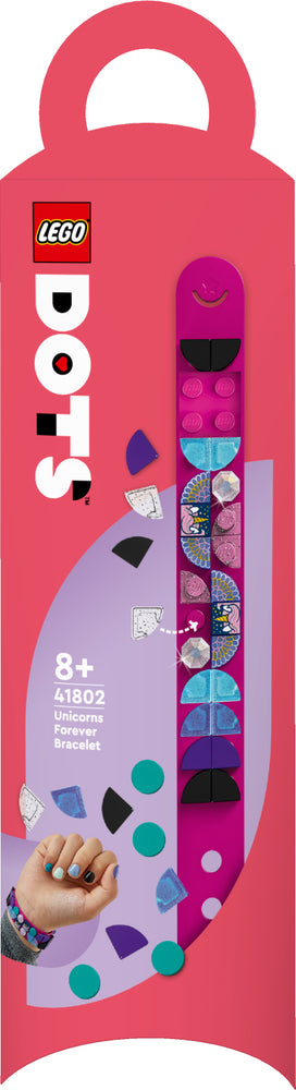 41802 LEGO DOTS Enhjørninger for evigt-armbånd