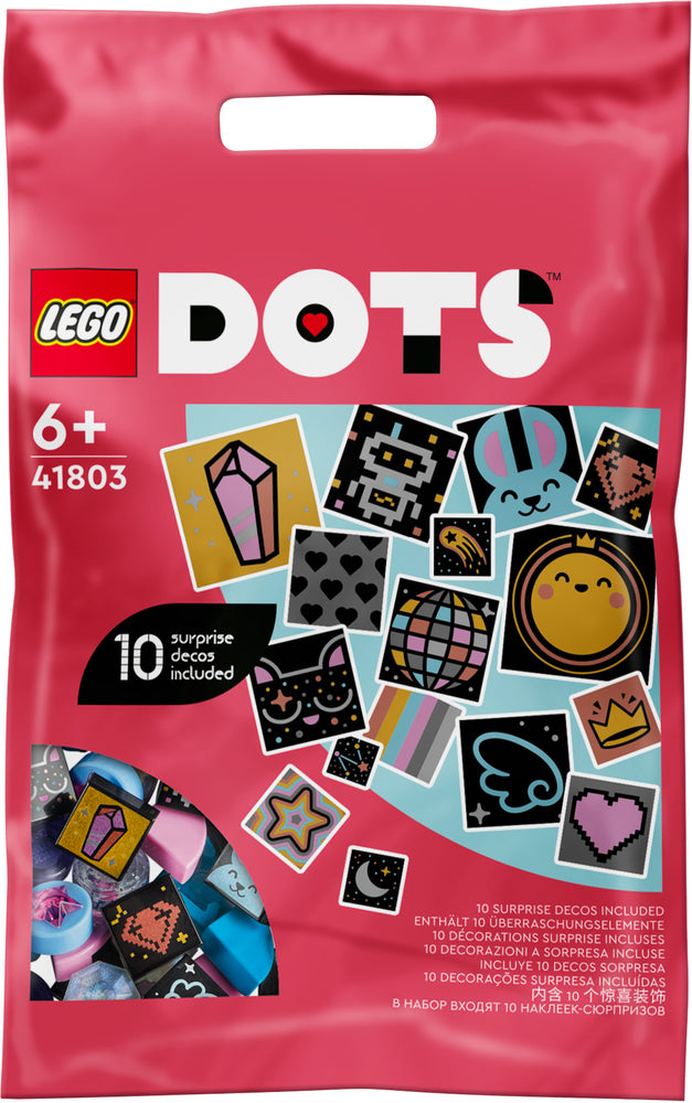 41803 LEGO DOTS Ekstra DOTS serie 8 – Glimmer og glans