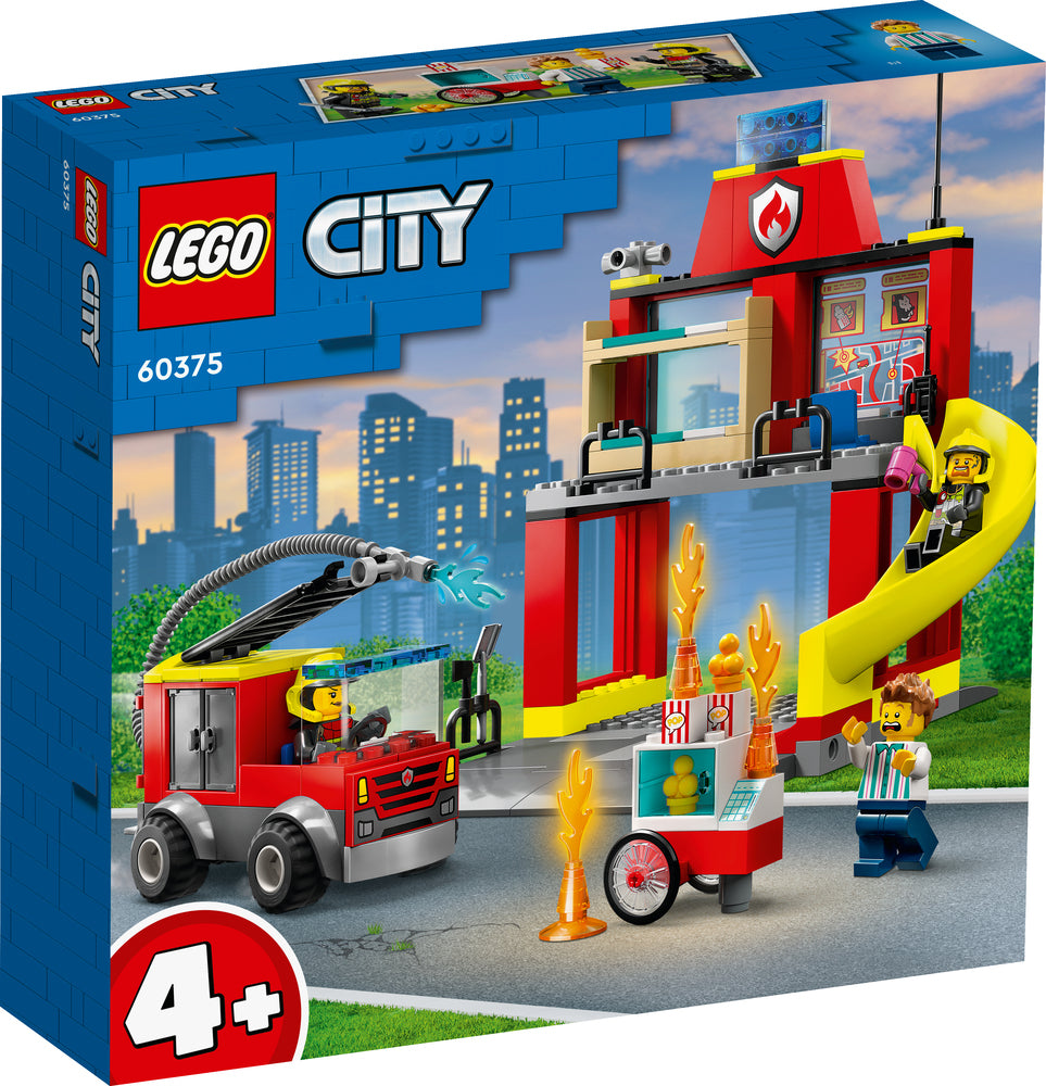 60375 LEGO City Fire Brandstation og brandbil