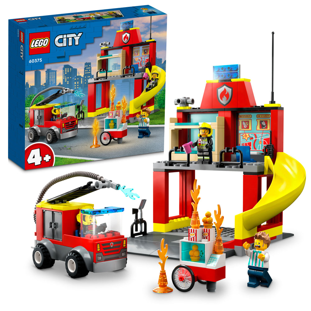 60375 LEGO City Fire Brandstation og brandbil