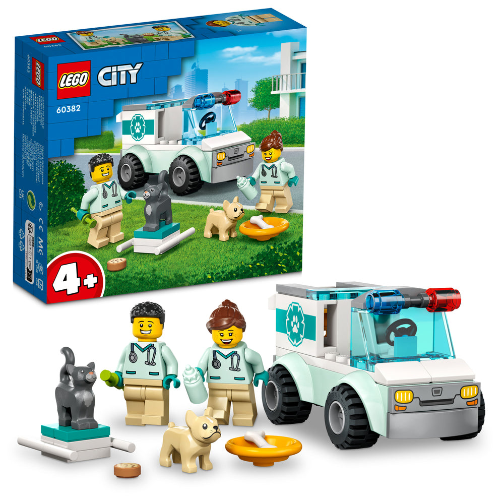 60382 LEGO City Great Vehicles Dyrlæge-redningsvogn