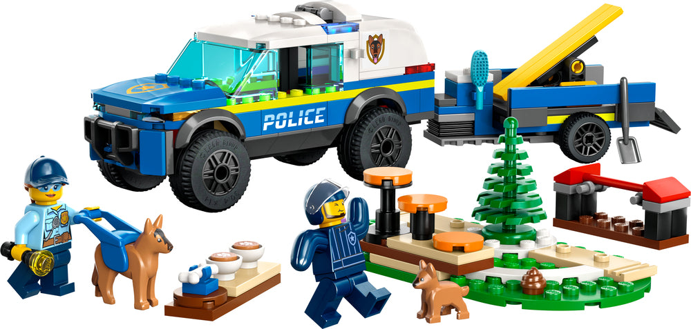 60369 LEGO City Police Mobil politihundetræning