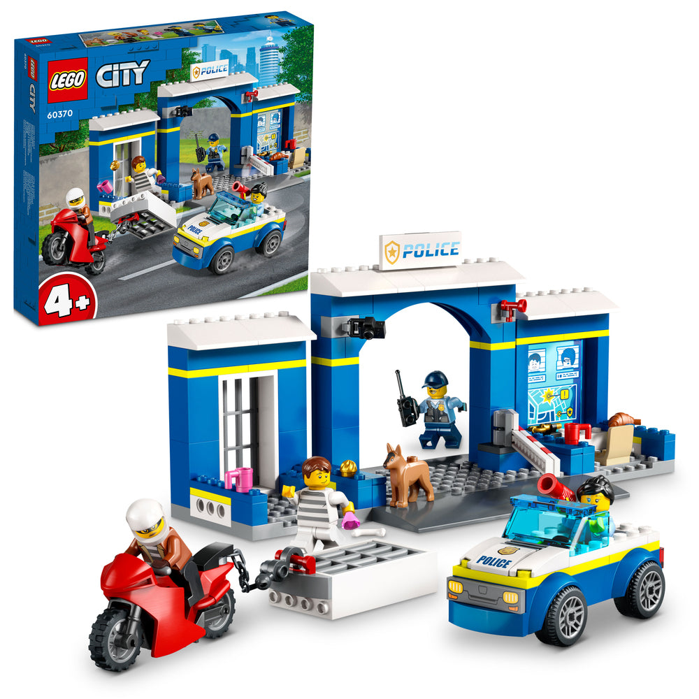 60370 LEGO City Police Skurkejagt ved politistationen