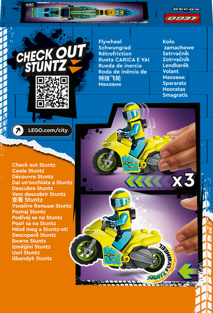 60358 LEGO City Stuntz Cyber-stuntmotorcykel