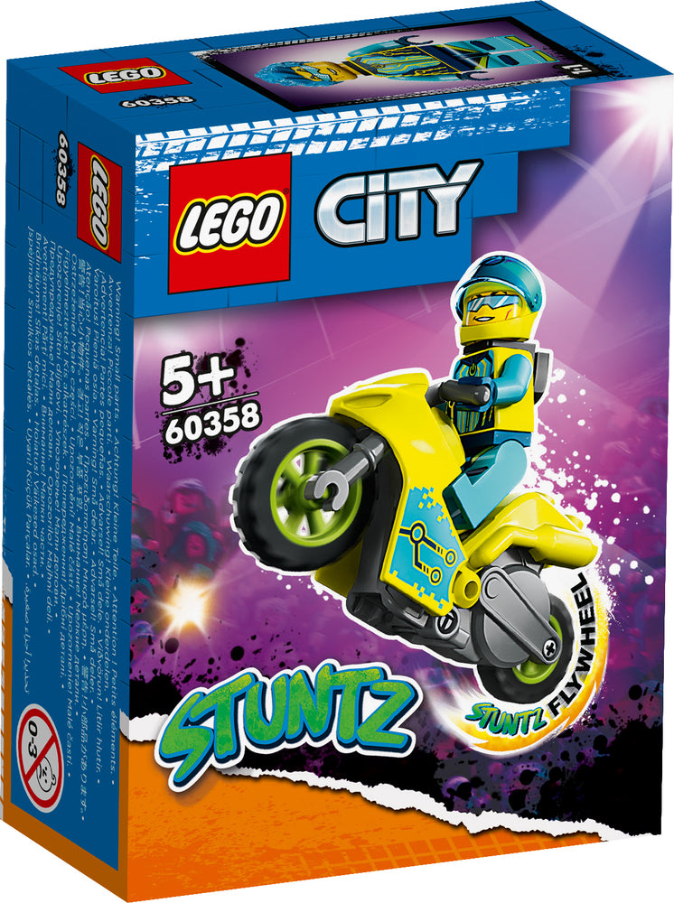60358 LEGO City Stuntz Cyber-stuntmotorcykel