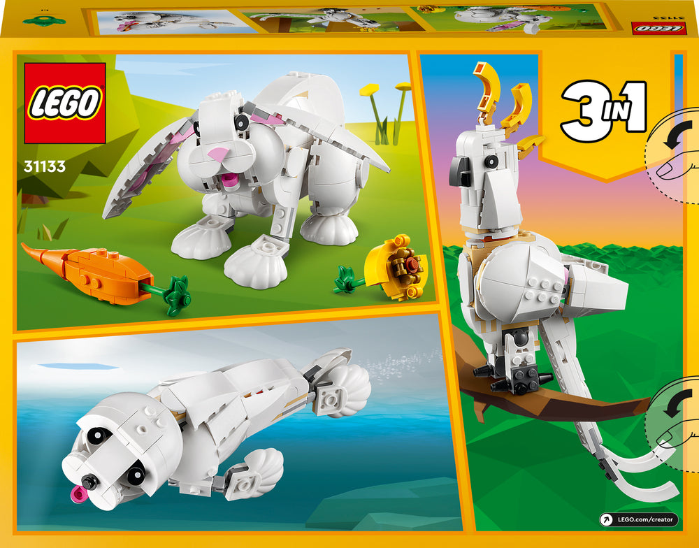 D2 31133 LEGO Creator Hvid kanin