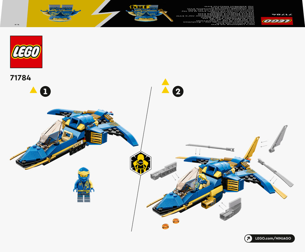 71784 LEGO Ninjago Jays lynjet EVO