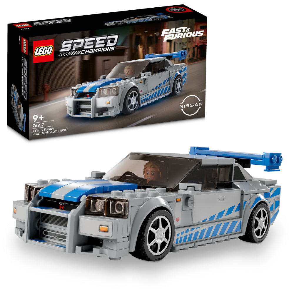 76917 LEGO Speed Champions 2 Fast 2 Furious Nissan Skyline GT-R (R34)
