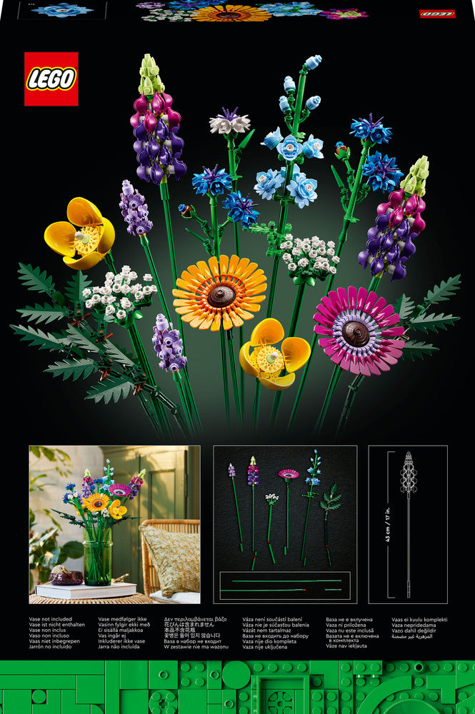 D3 10313 LEGO Icons Buket af vilde blomster