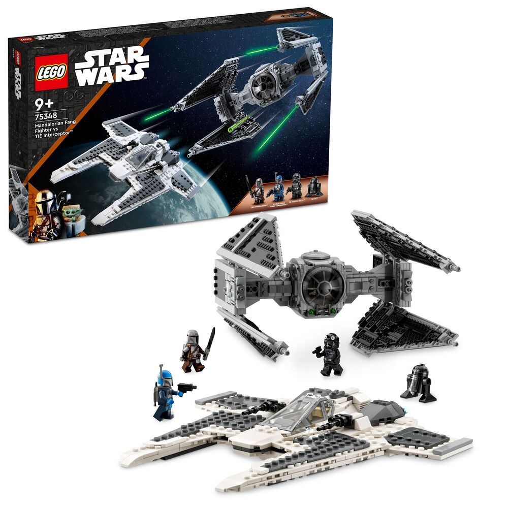 75348 LEGO Star Wars Mandaloriansk Fang-jager mod TIE Interceptor™