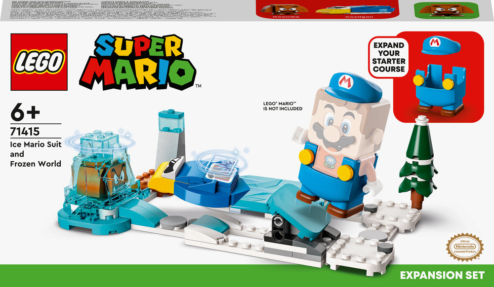 71415 LEGO Super Mario Is-Mario-dragt og Frozen World – udvidelsessæt