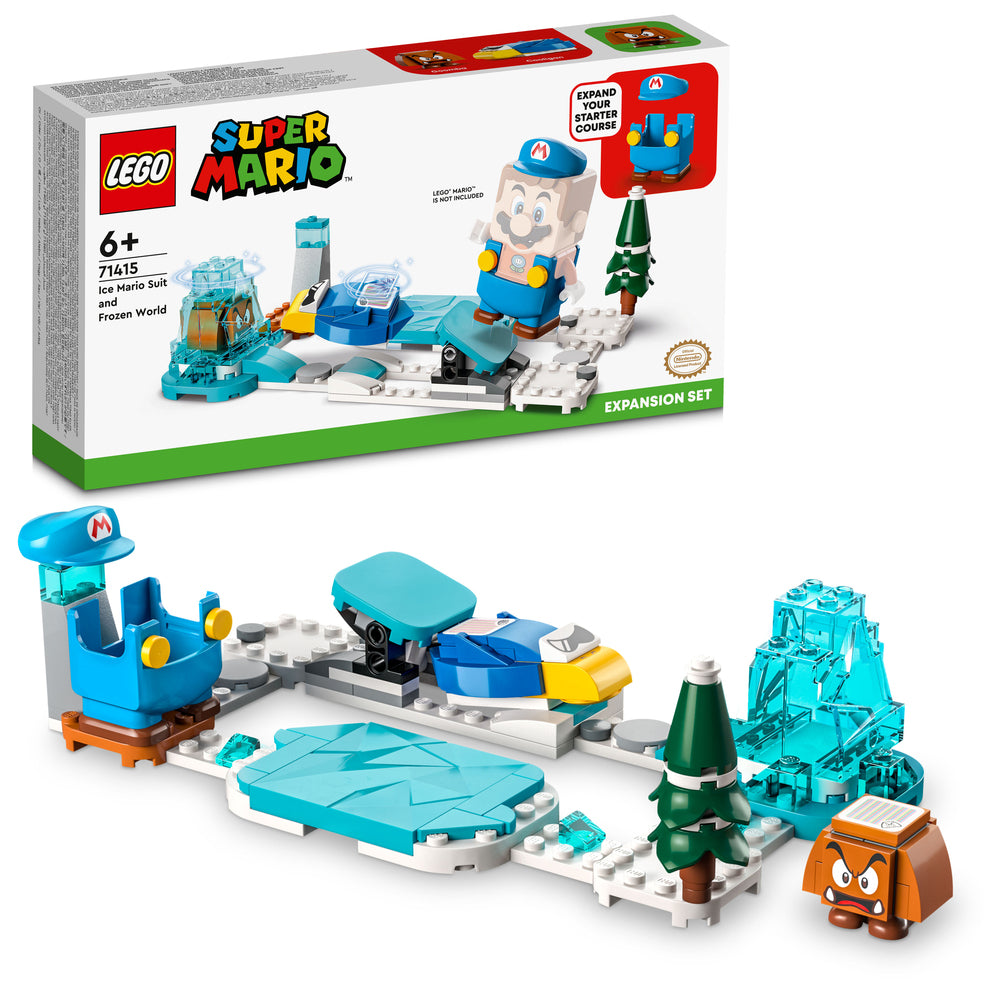 71415 LEGO Super Mario Is-Mario-dragt og Frozen World – udvidelsessæt