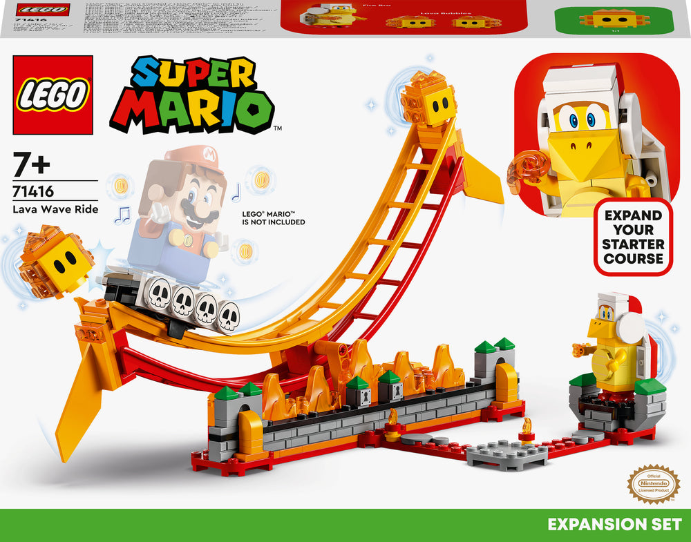 71416 LEGO Super Mario Lavabølge-forlystelse – udvidelsessæt
