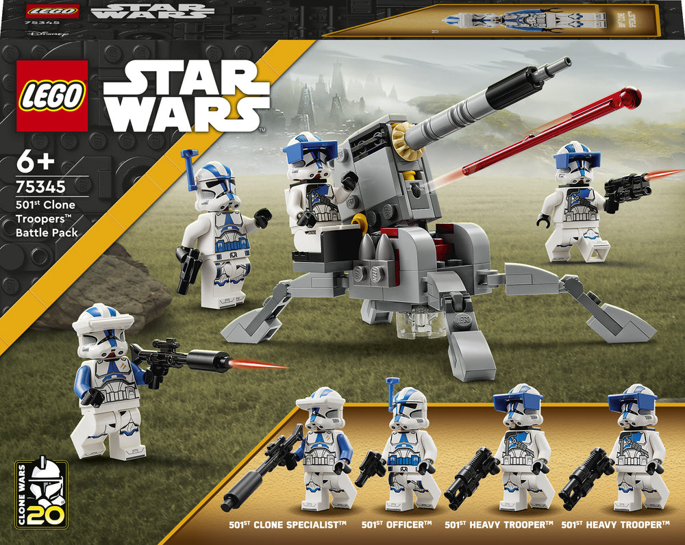 75345 LEGO Star Wars Battle Pack med klonsoldater fra 501. legion