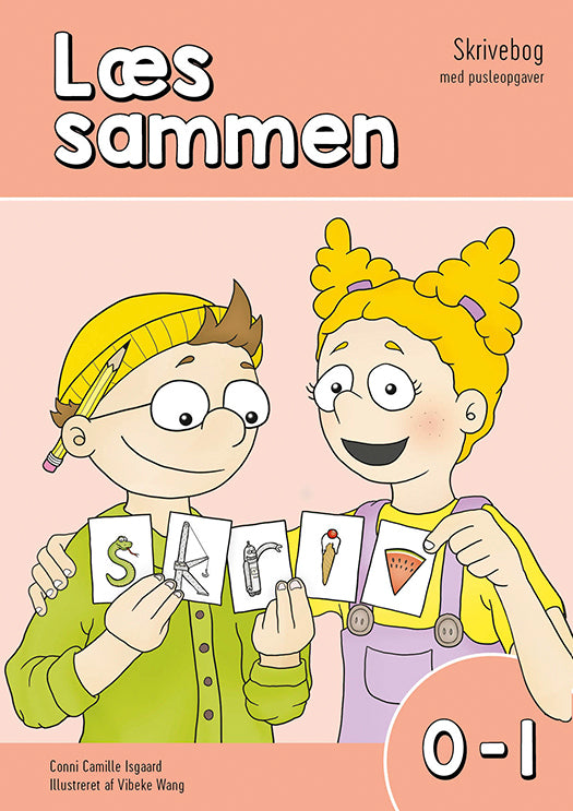 Læs sammen 0-1 - SKRIVEBOG MED PUSLEOPGAVER