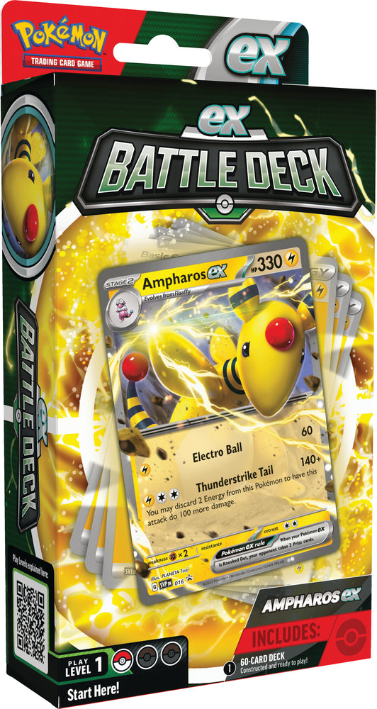 Pokémon Battle Deck: Ampharos EX