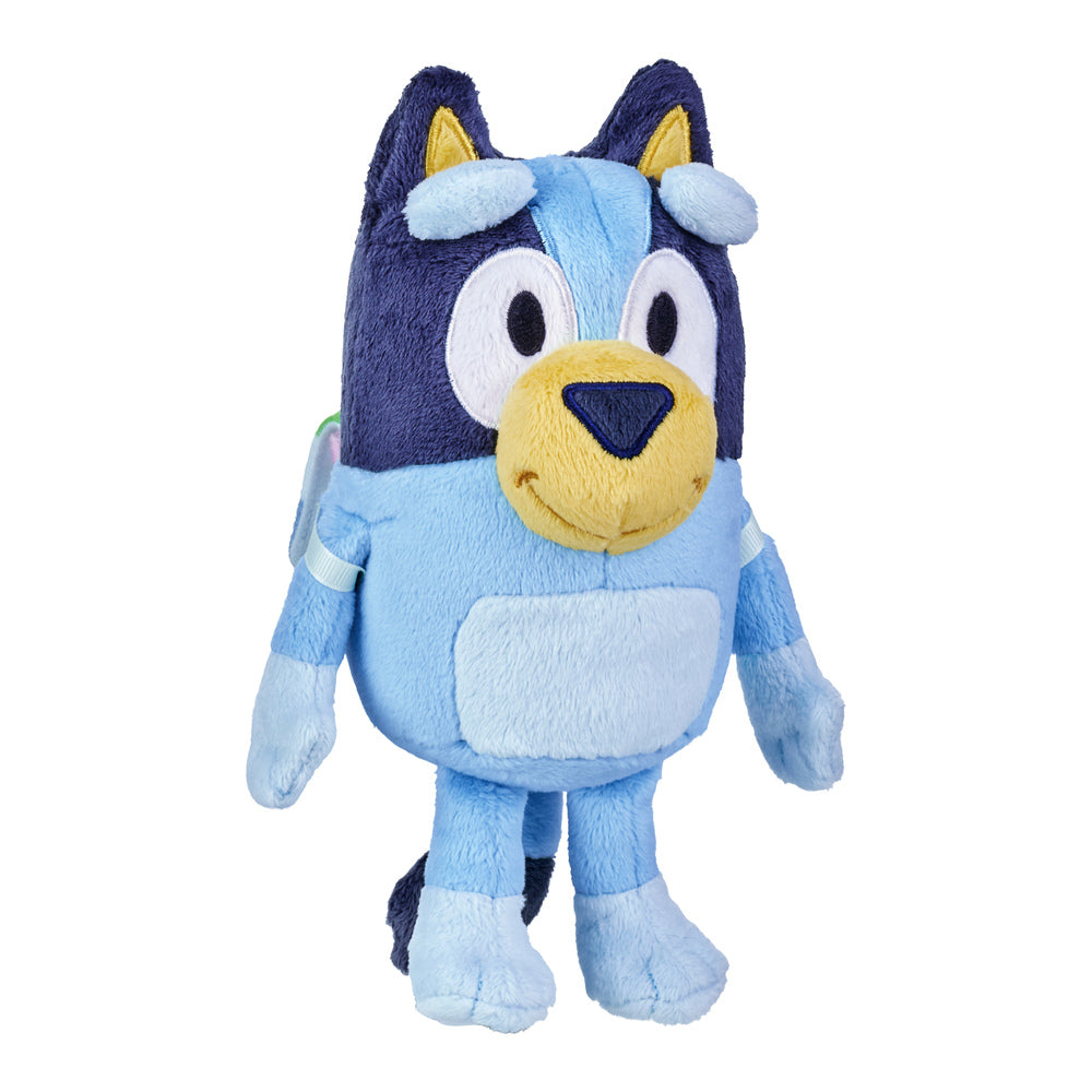 BLUEY bamse med skoletema asst