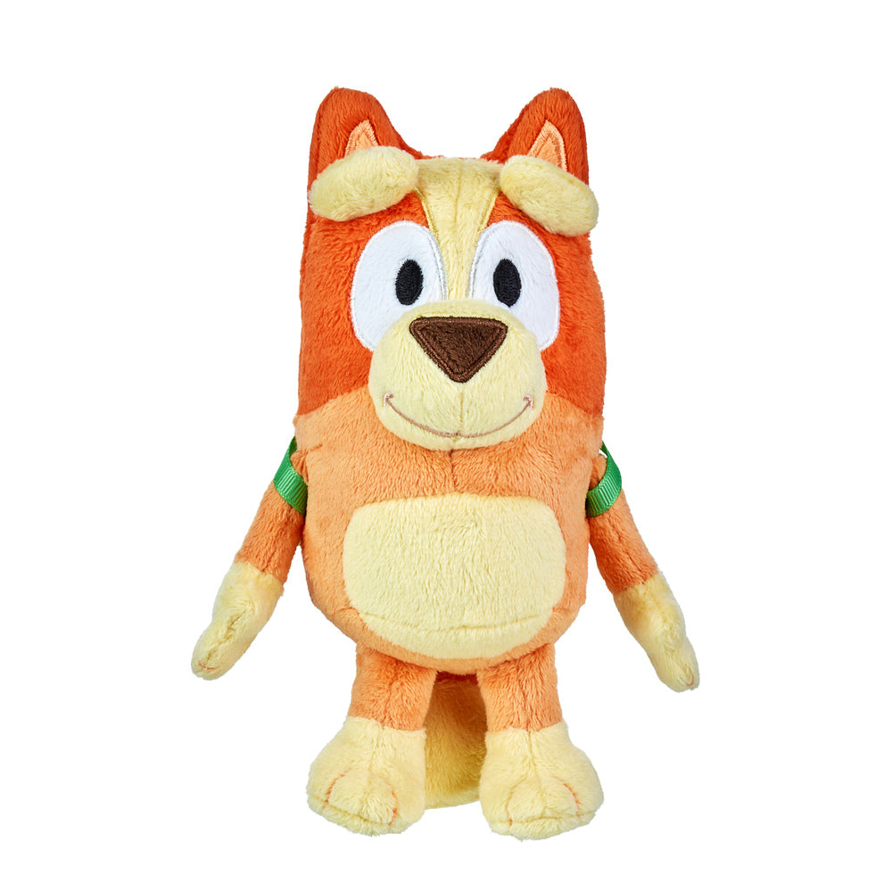 BLUEY bamse med skoletema asst