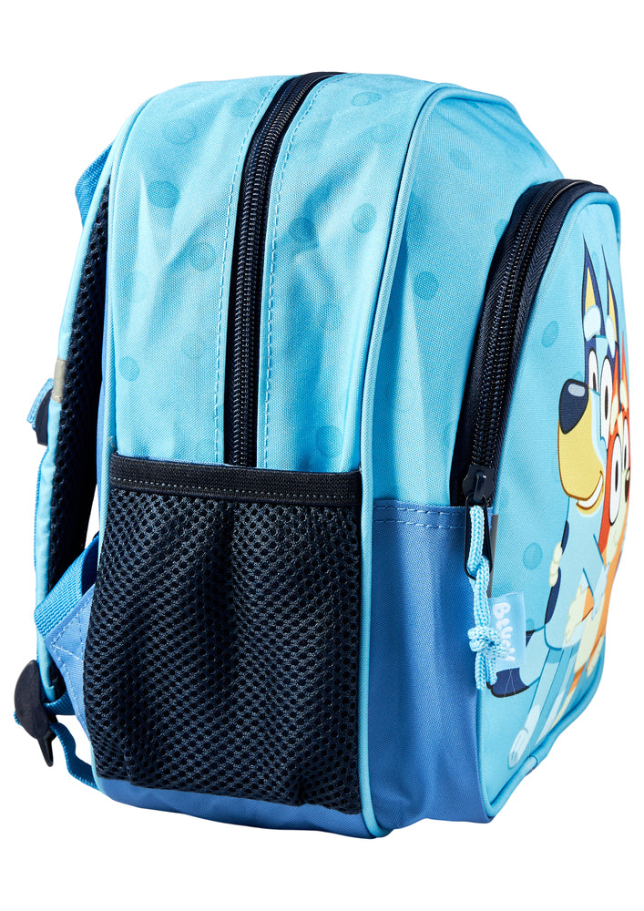 Bluey rygsæk med lommer og sidenet, 5 L