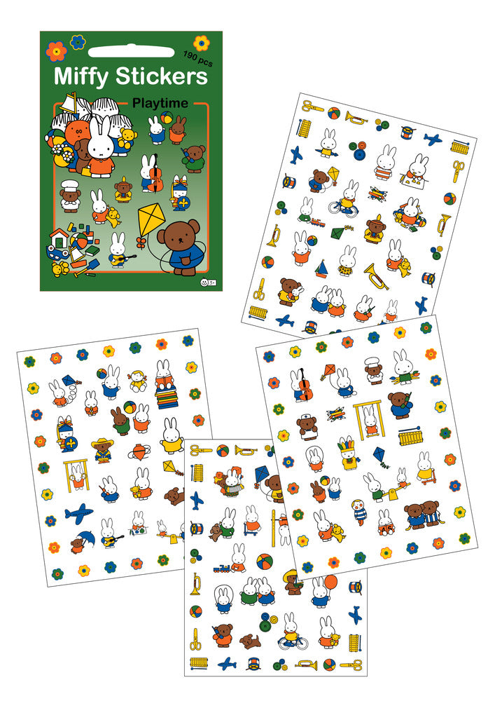 Miffy Stickers - Legetid - X