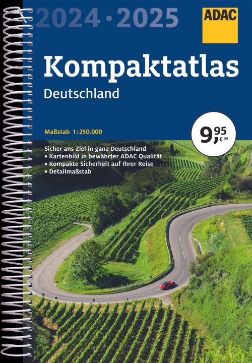 ADAC KompaktAtlas Deutschland 2024/2025