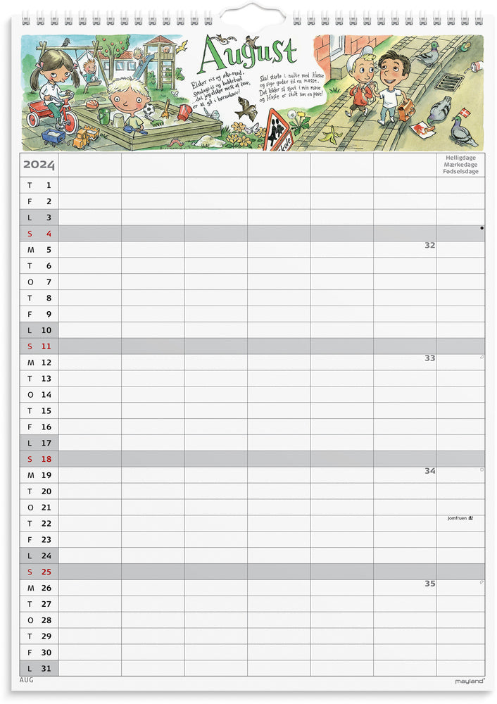 Kalender 2024 Dickmeiss 6 kol