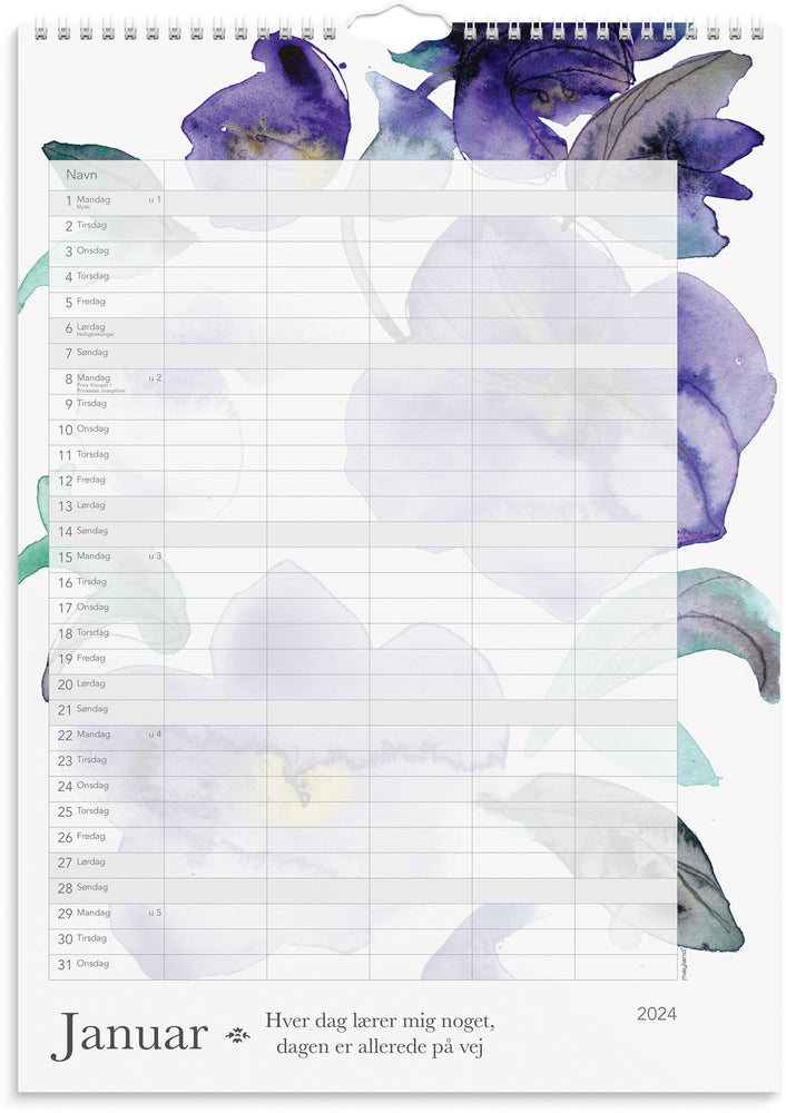 Kalender 2024 Toril & Lilja A3