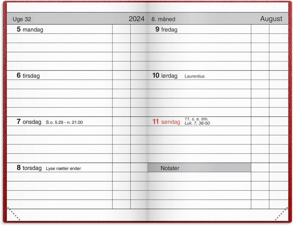 Lommekalender 2024 kunstskind