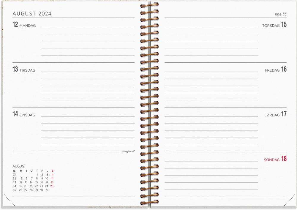 Kalender senator 2024 uge A6
