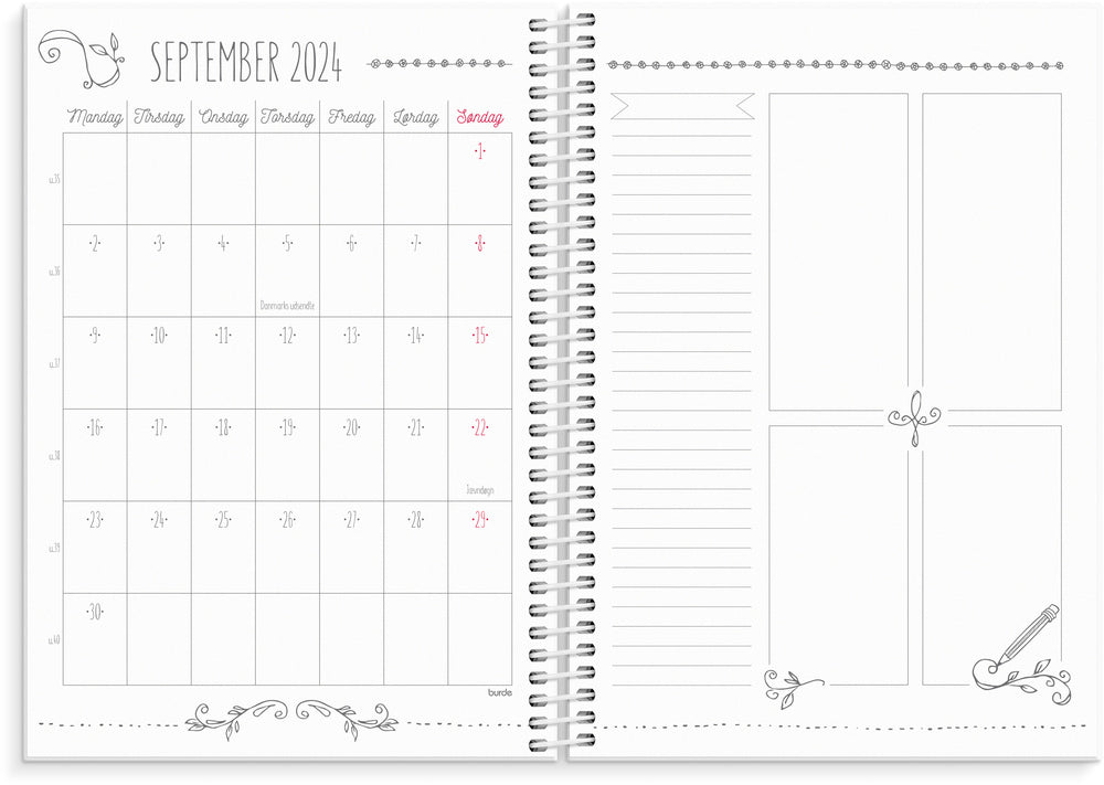 Organizer & notes 2024 A5
