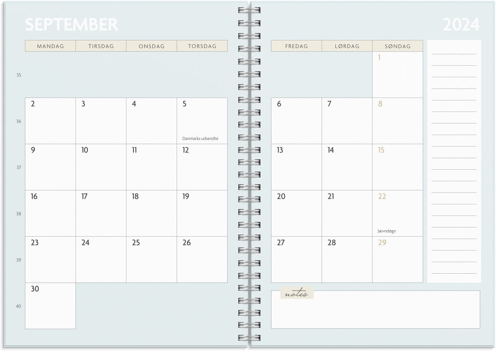 Life planner 2024 to do uge A5