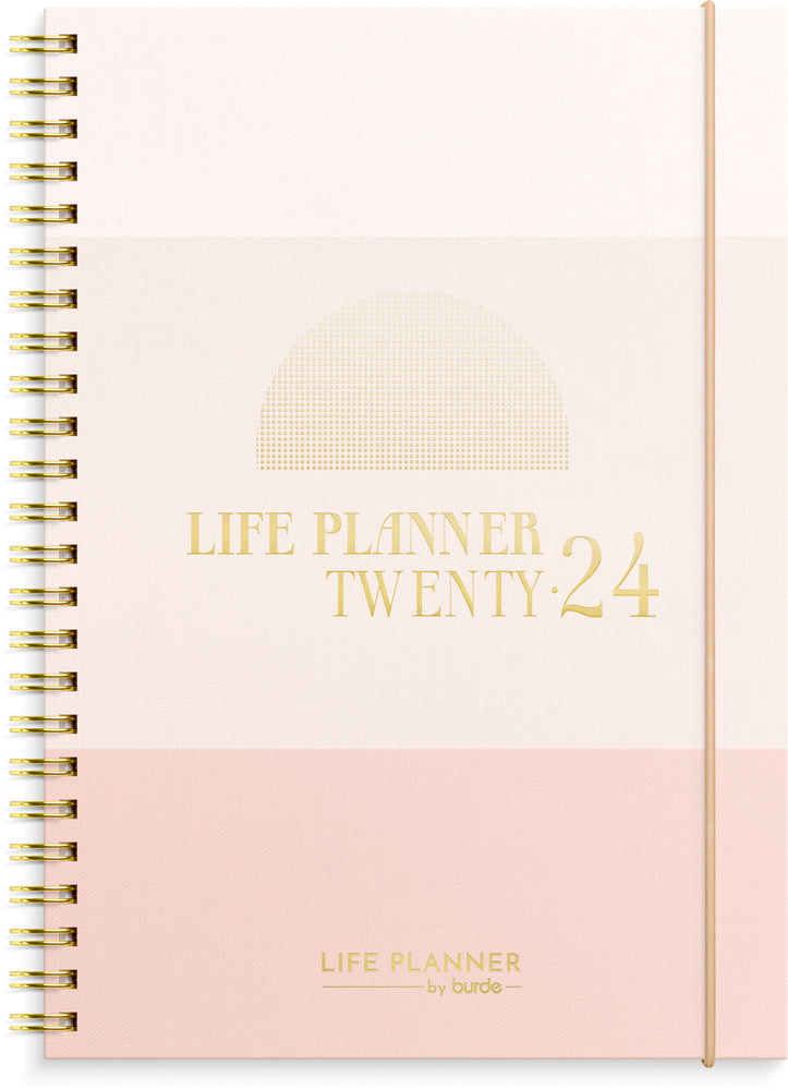 Life planner 2024 pink uge