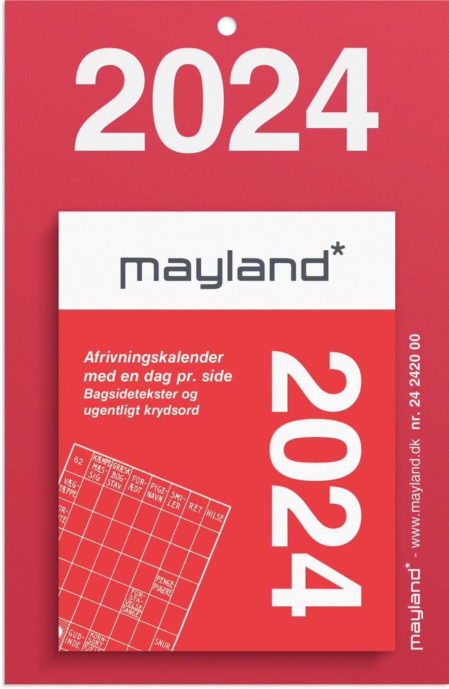 Afrivningskalender lille 2024