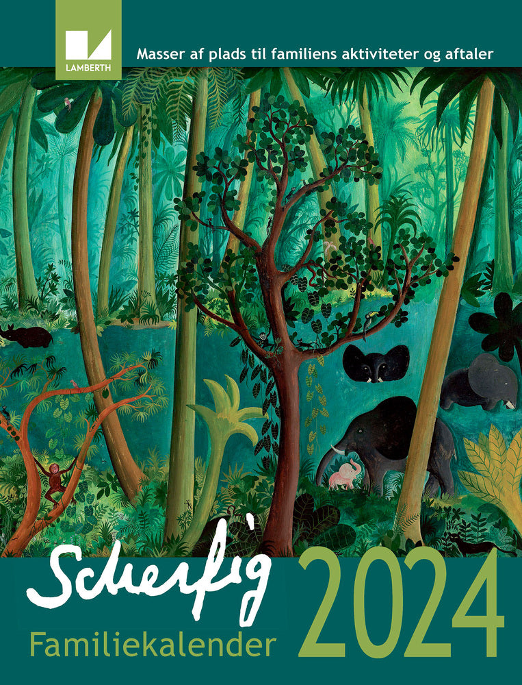 Hans Scherfig familiekalender 2024
