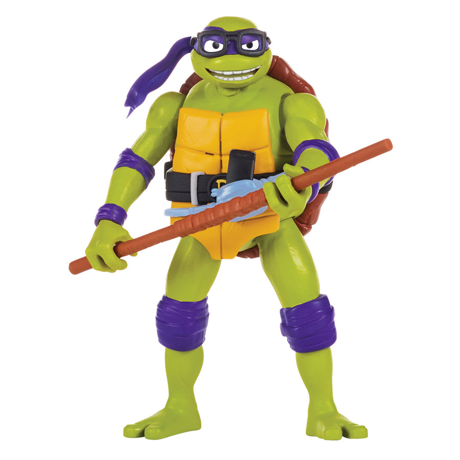 Turtles Mayhem Deluxe figur med lyd 14 cm asst