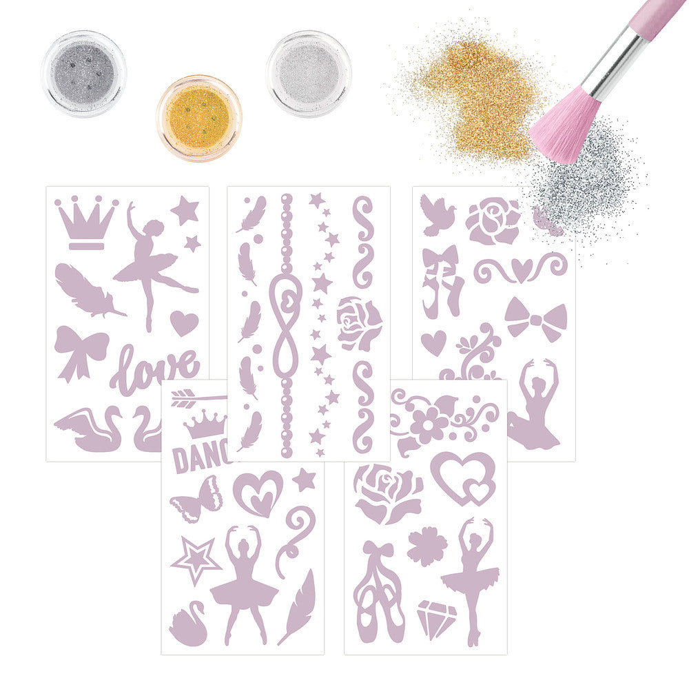 TOPModel Glitter Tattoo BALLET