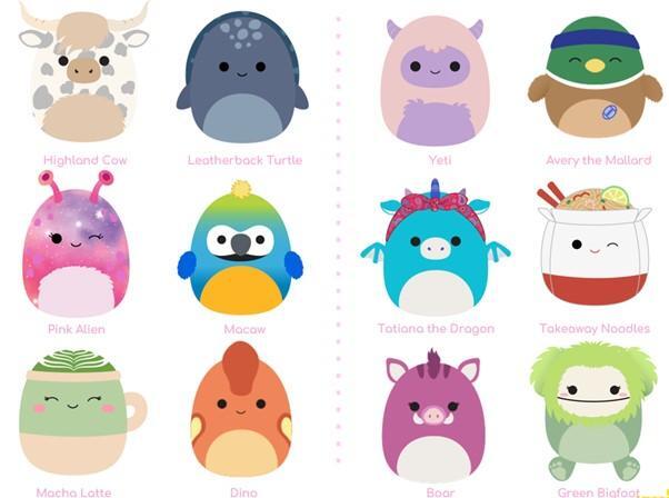 Squishmallows 19 cm asst