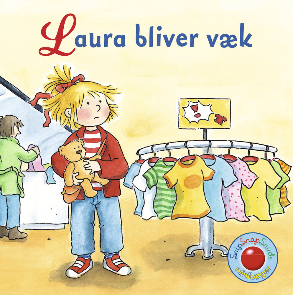Snip Snap Snude: Laura bliver væk - KOLLI á 12 stk. - pris pr. stk. ca. kr. 14,95