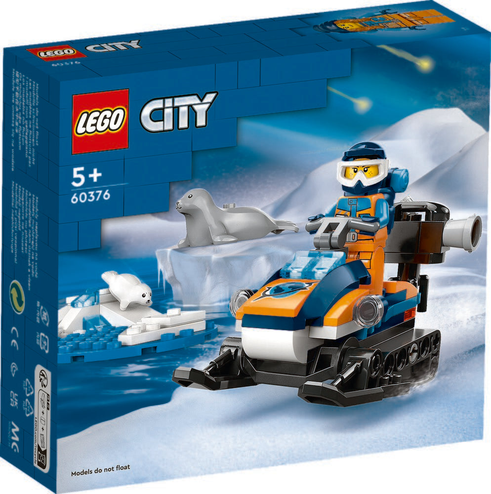 60376 LEGO City Exploration Polarforsker-snescooter