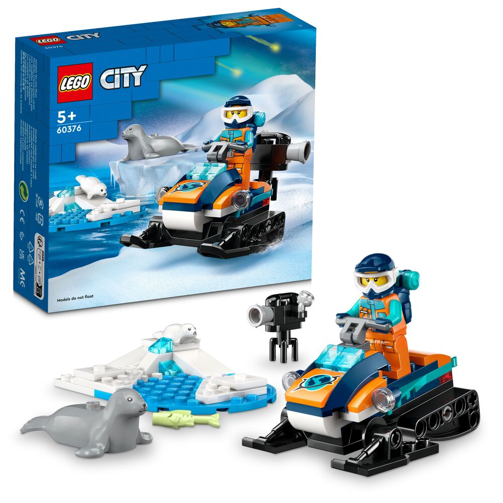 60376 LEGO City Exploration Polarforsker-snescooter