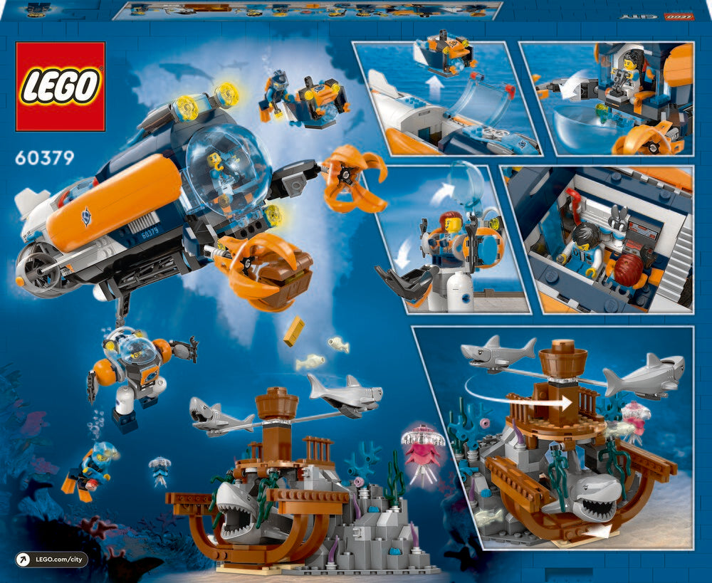 60379 LEGO City Exploration Dybhavsudforsknings-ubåd