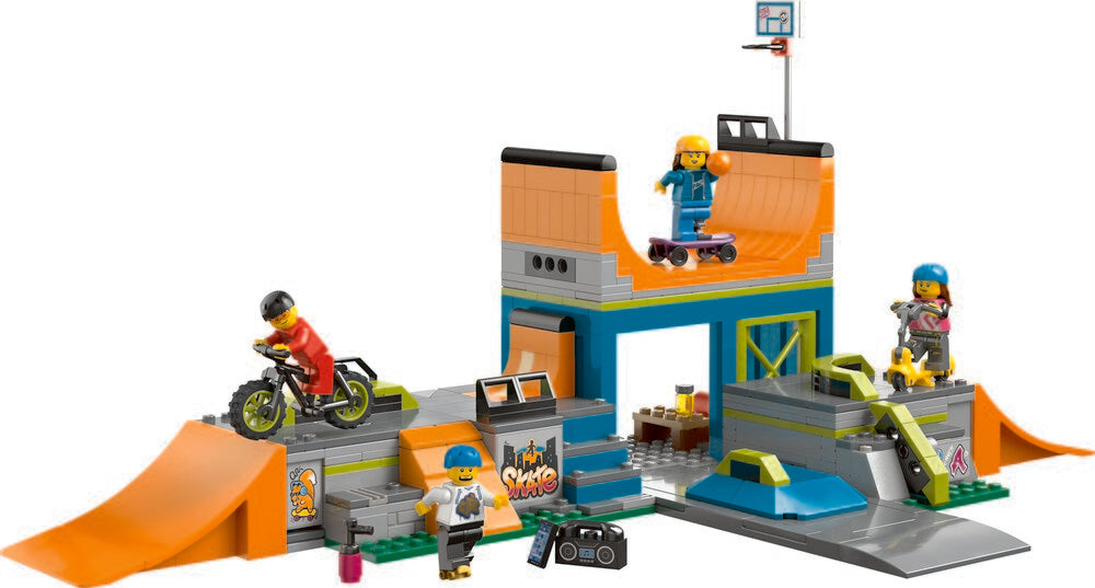 60364 LEGO City Gade-skatepark