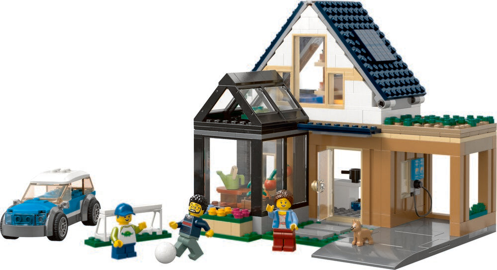 60398 LEGO City Familiehus og elbil