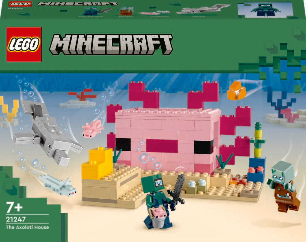 21247 LEGO Minecraft Axolotl-Huset
