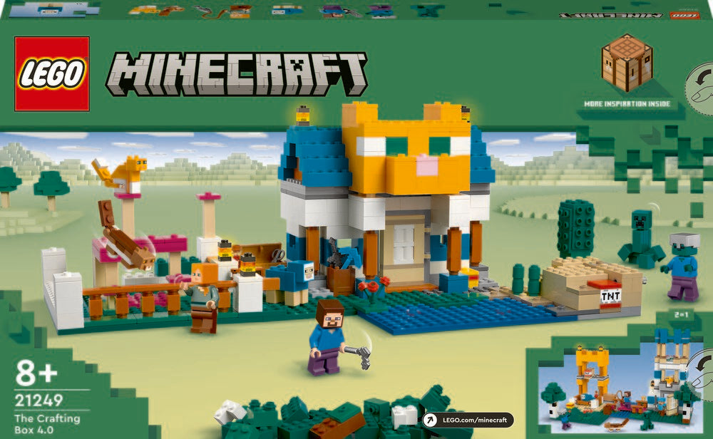 21249 LEGO Minecraft Crafting-Boks 4.0