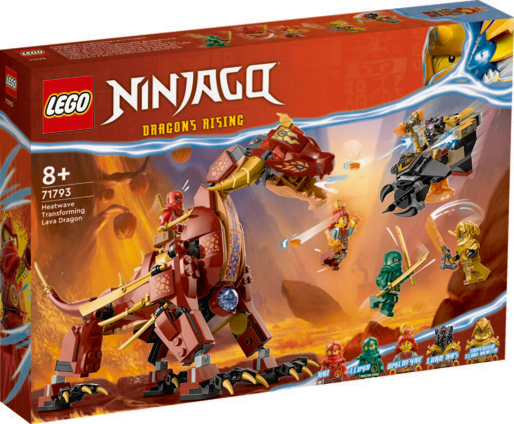 71793 LEGO Ninjago Heatwaves forvandlings-lavadrage