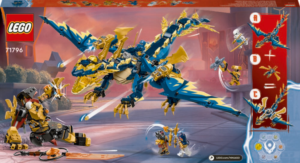 71796 LEGO Ninjago Elementdrage mod kejserinde-kamprobotten