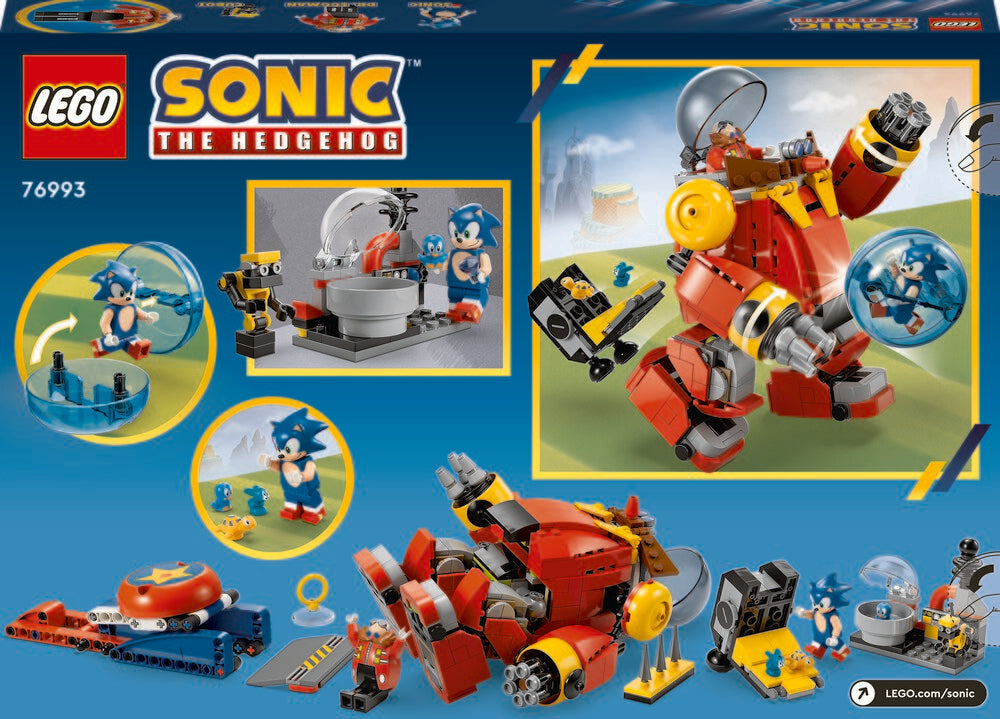 76993 LEGO Sonic Mod Dr. Eggmans Dødsæg-Robot